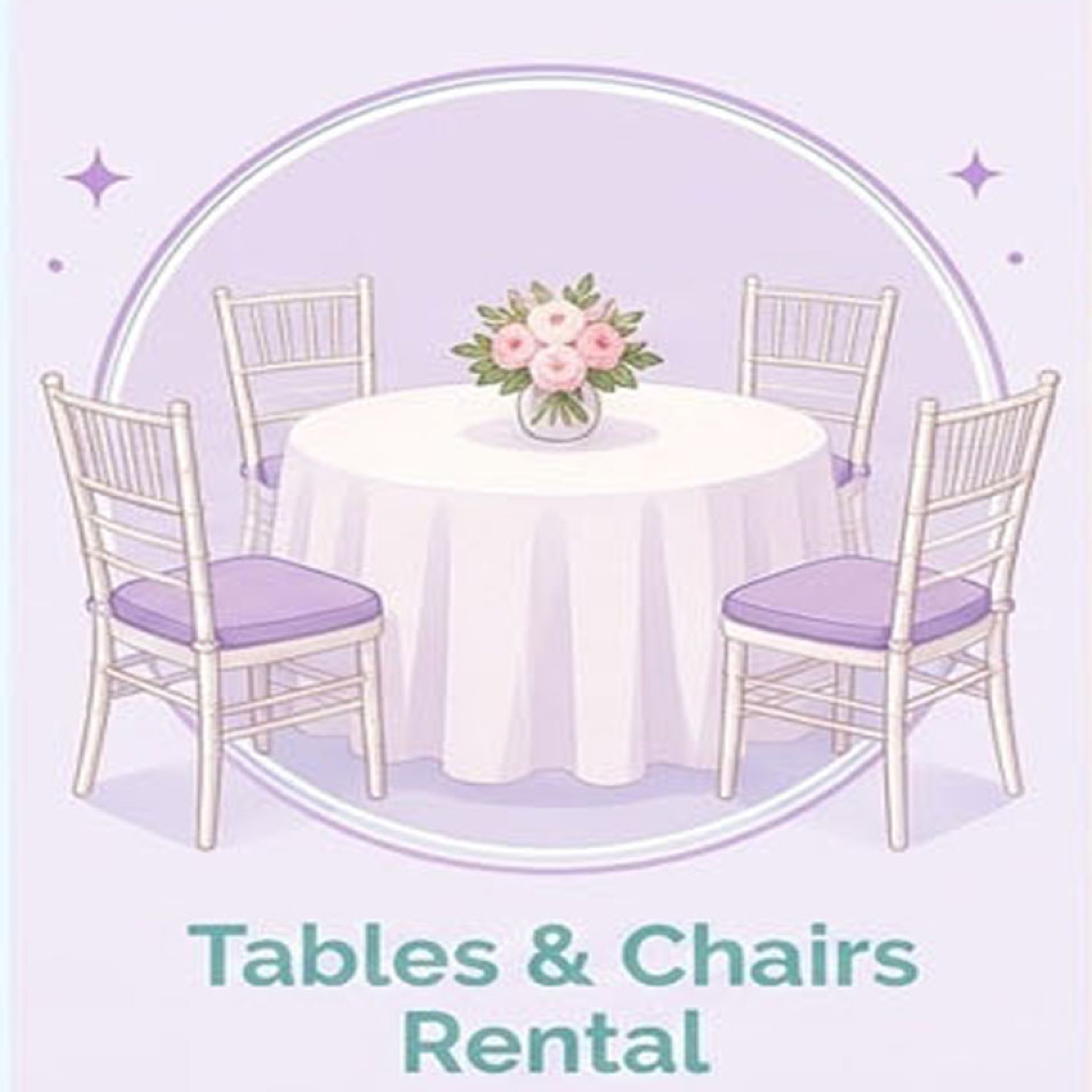 Table & Chairs Rental