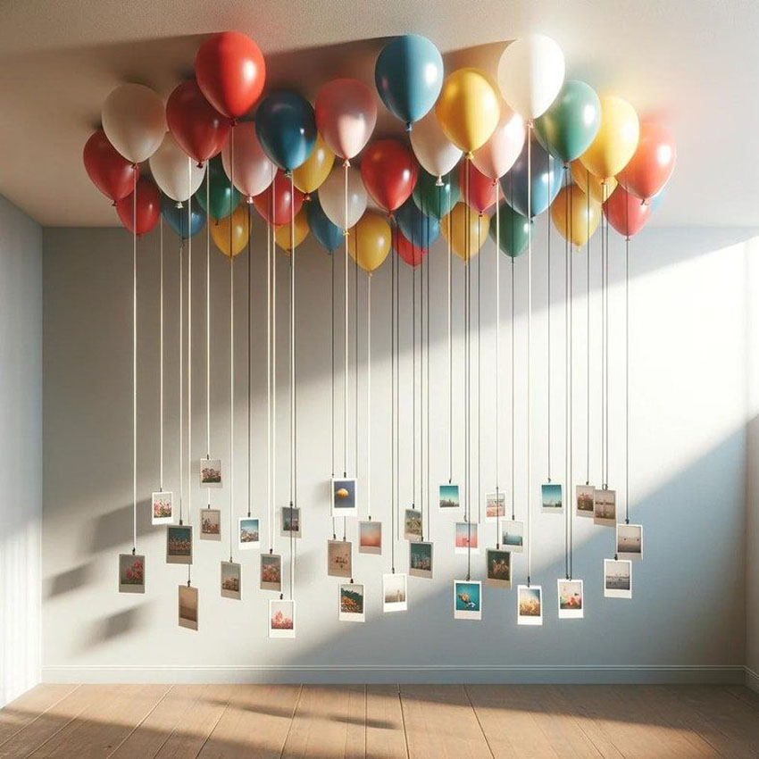 Custom photo balloons