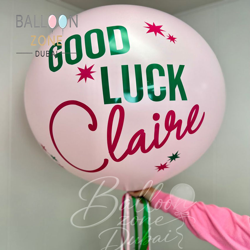 Good Luck helium Balloon Bouquet