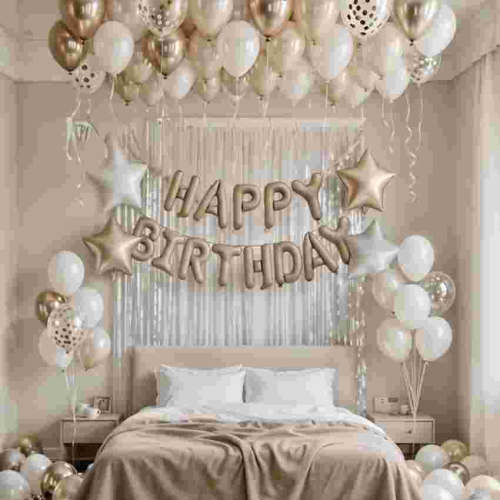 Luxury Hotel Surprise Balloon Decoration Package | Balloon Zone Dubai  