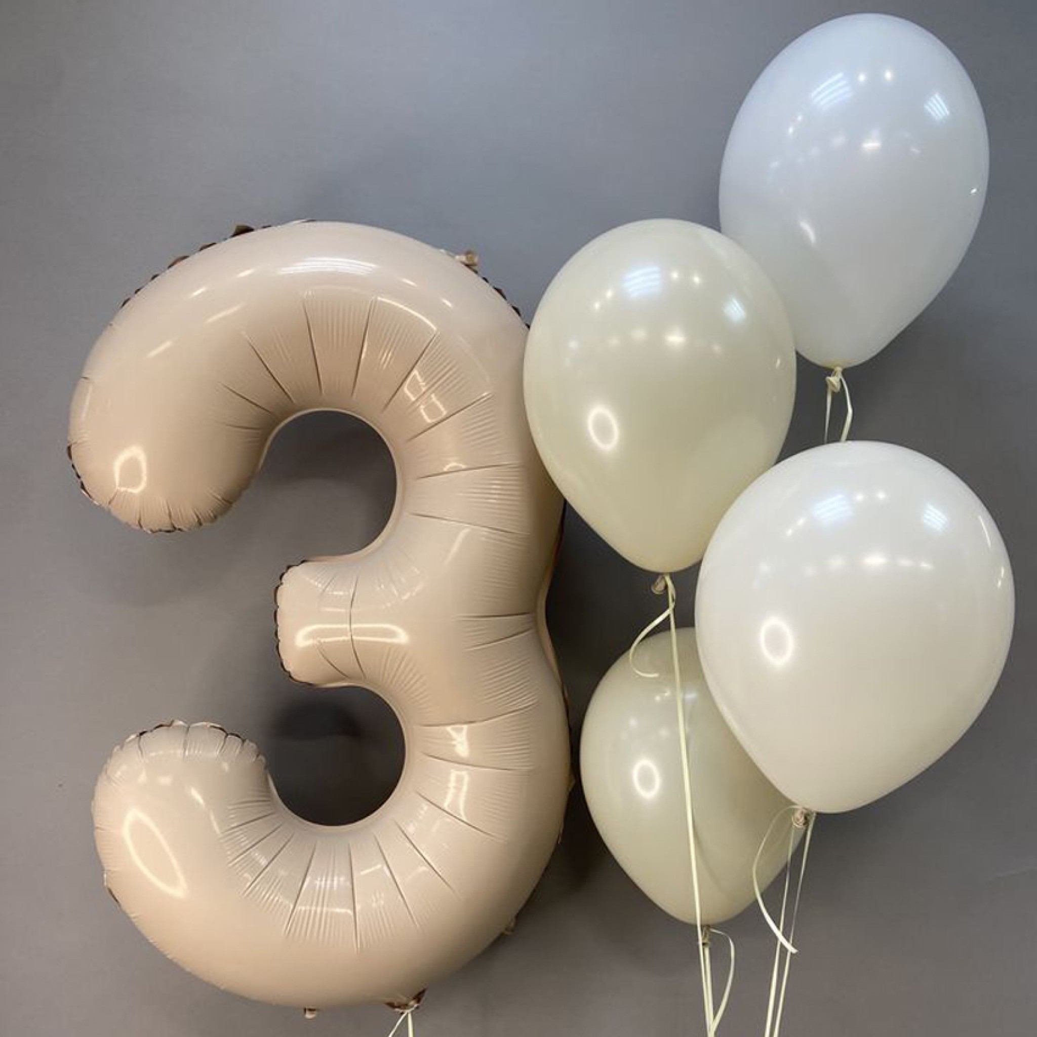 3rd Birthday Balloon Bouquet Dubai – Helium Number & Bouquet Package
