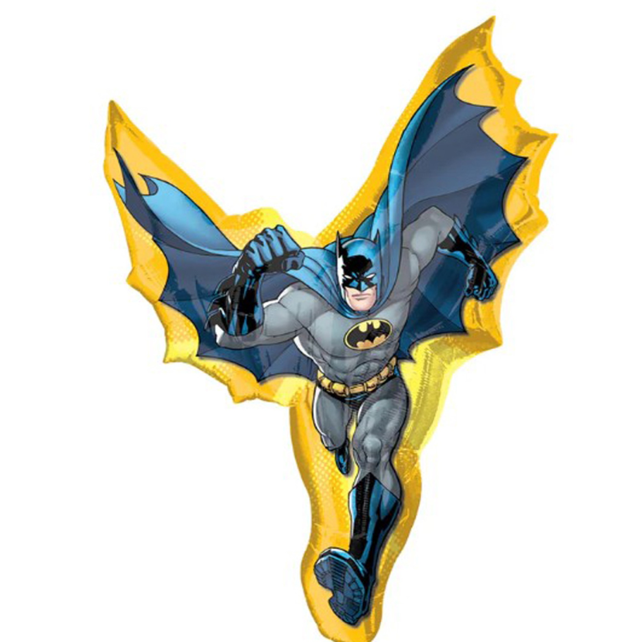 Batman Action Shape Foil Balloon 27 x 39in