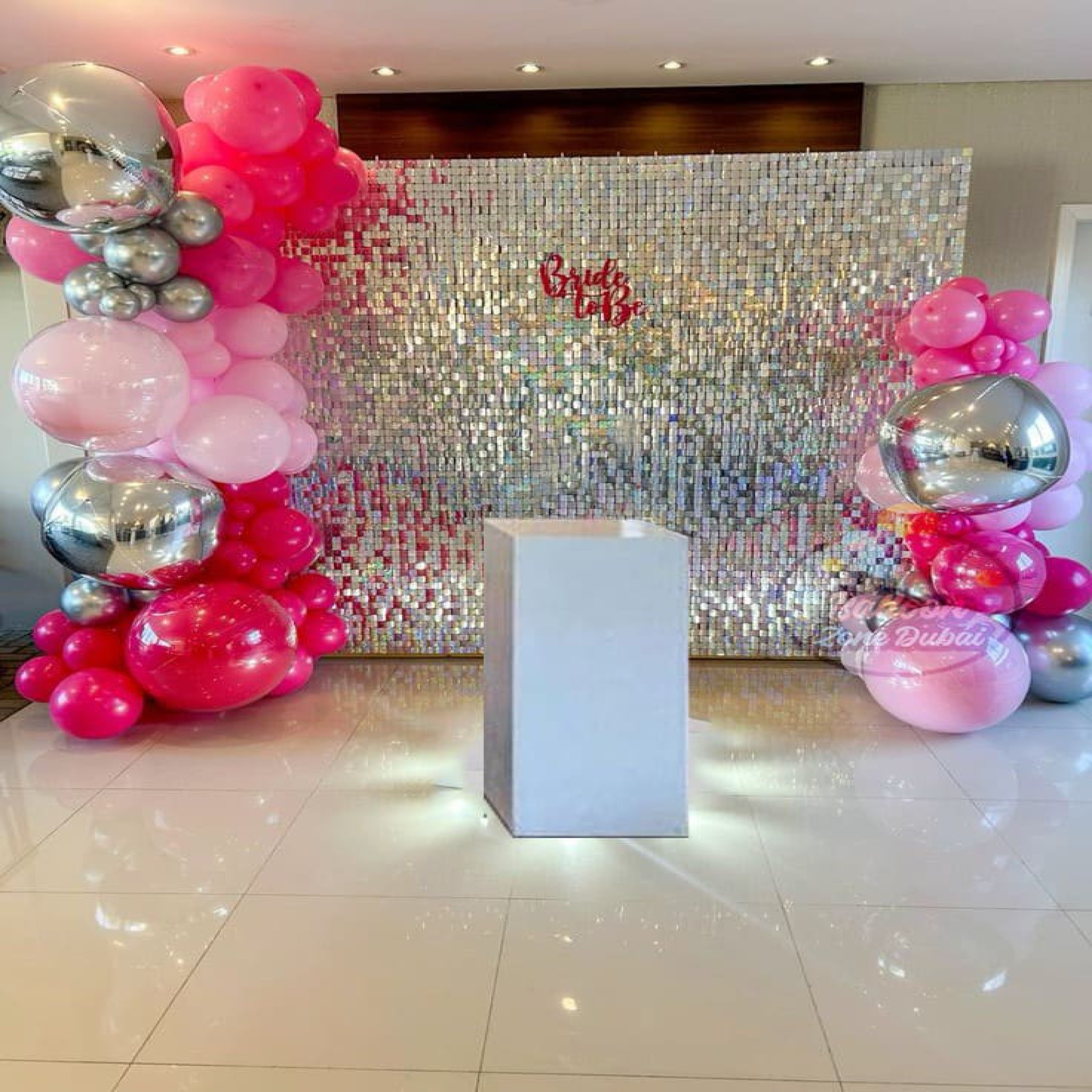 Bride Tribe: Elegant Balloon Simmer Décor Package (BRI-ID#1009)