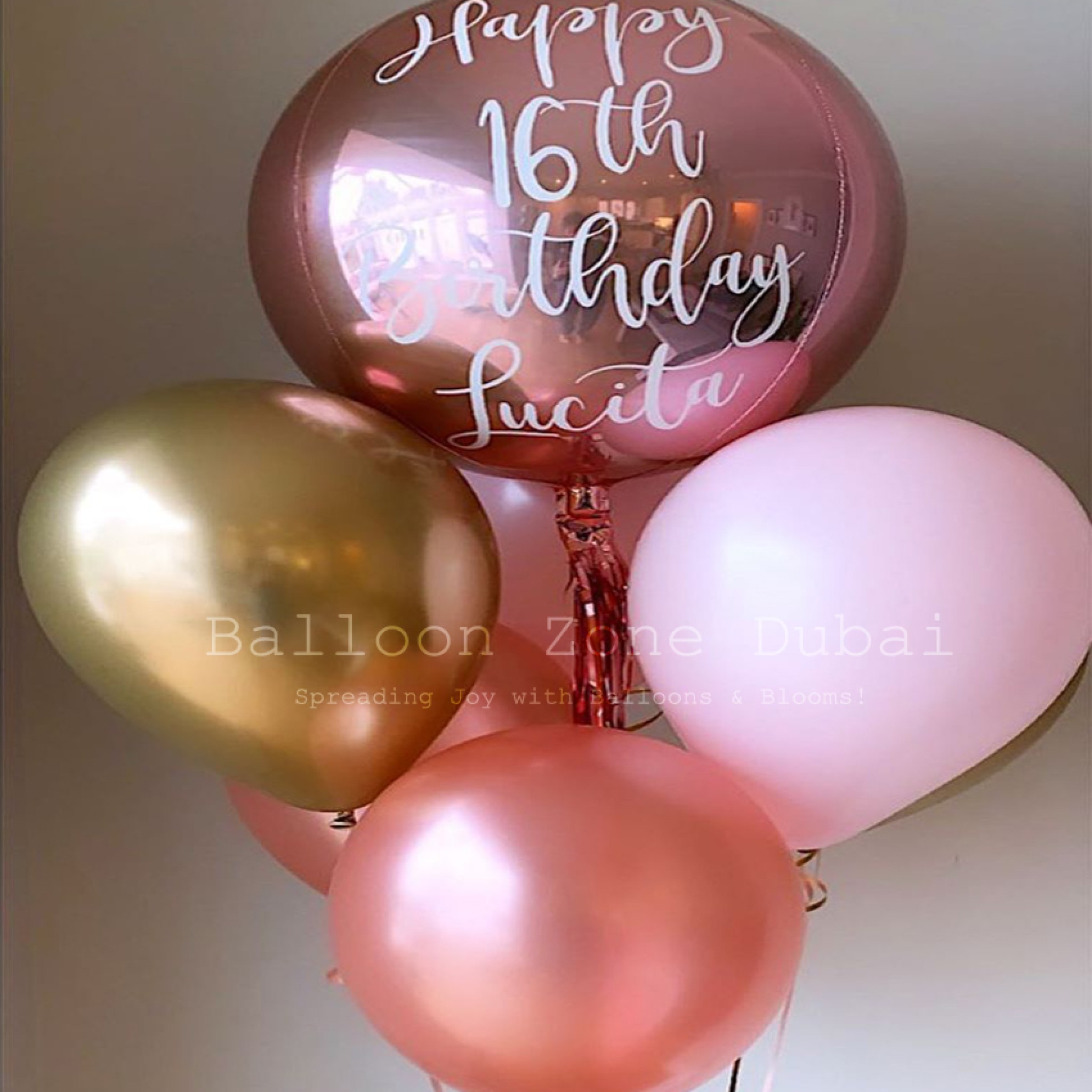 Classic Orbz Balloon Bouquet Surprise