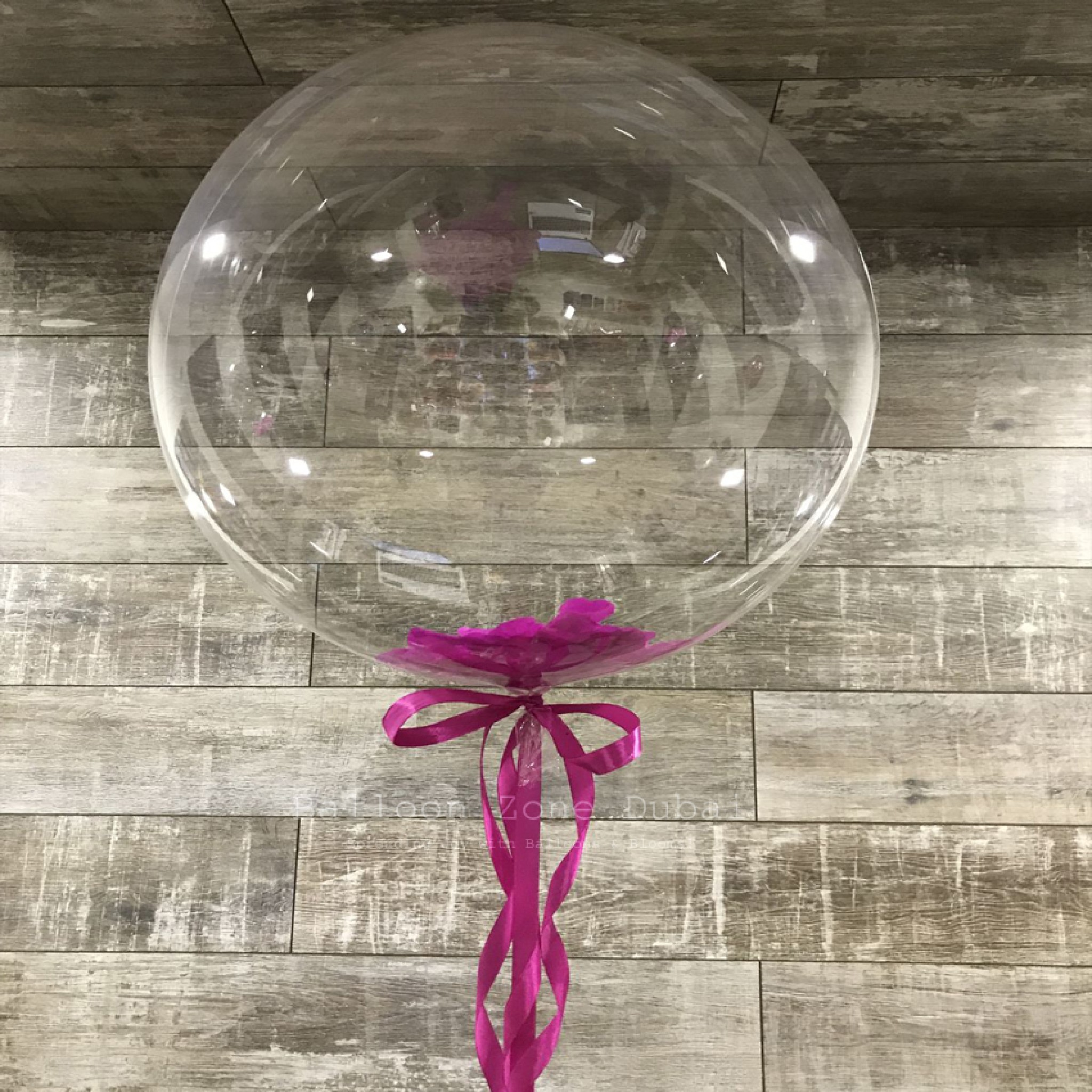 Classic Personalized Bubble Balloon Solo Set