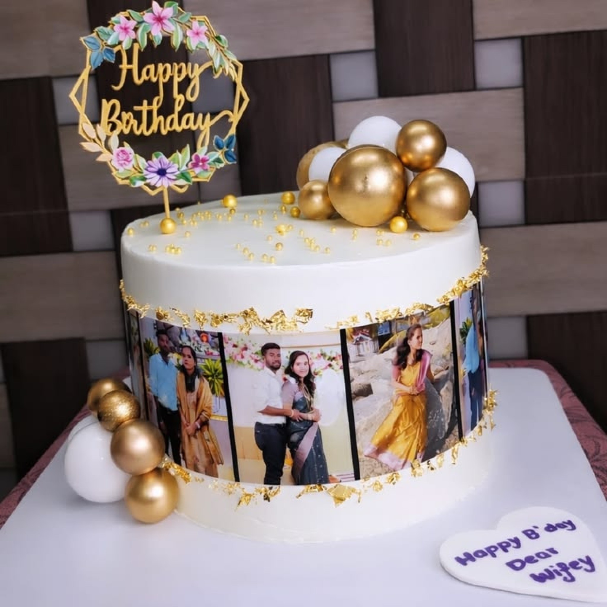 Customized cake for Birthday