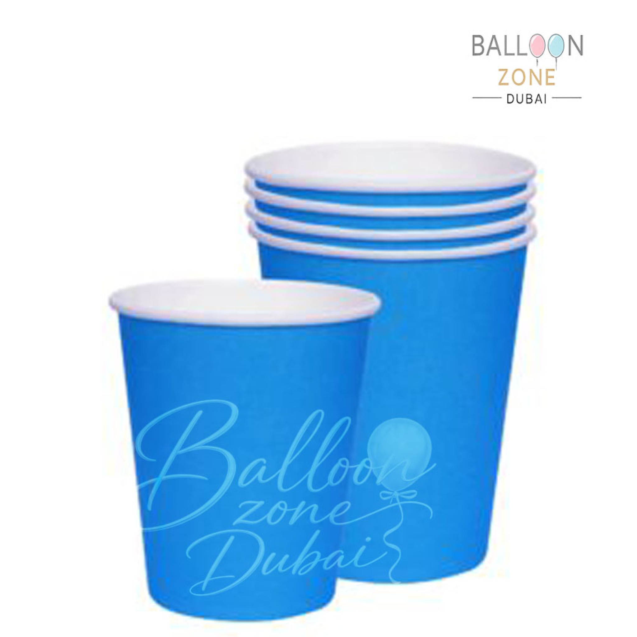 Disposable Paper Cups â€“ Blue