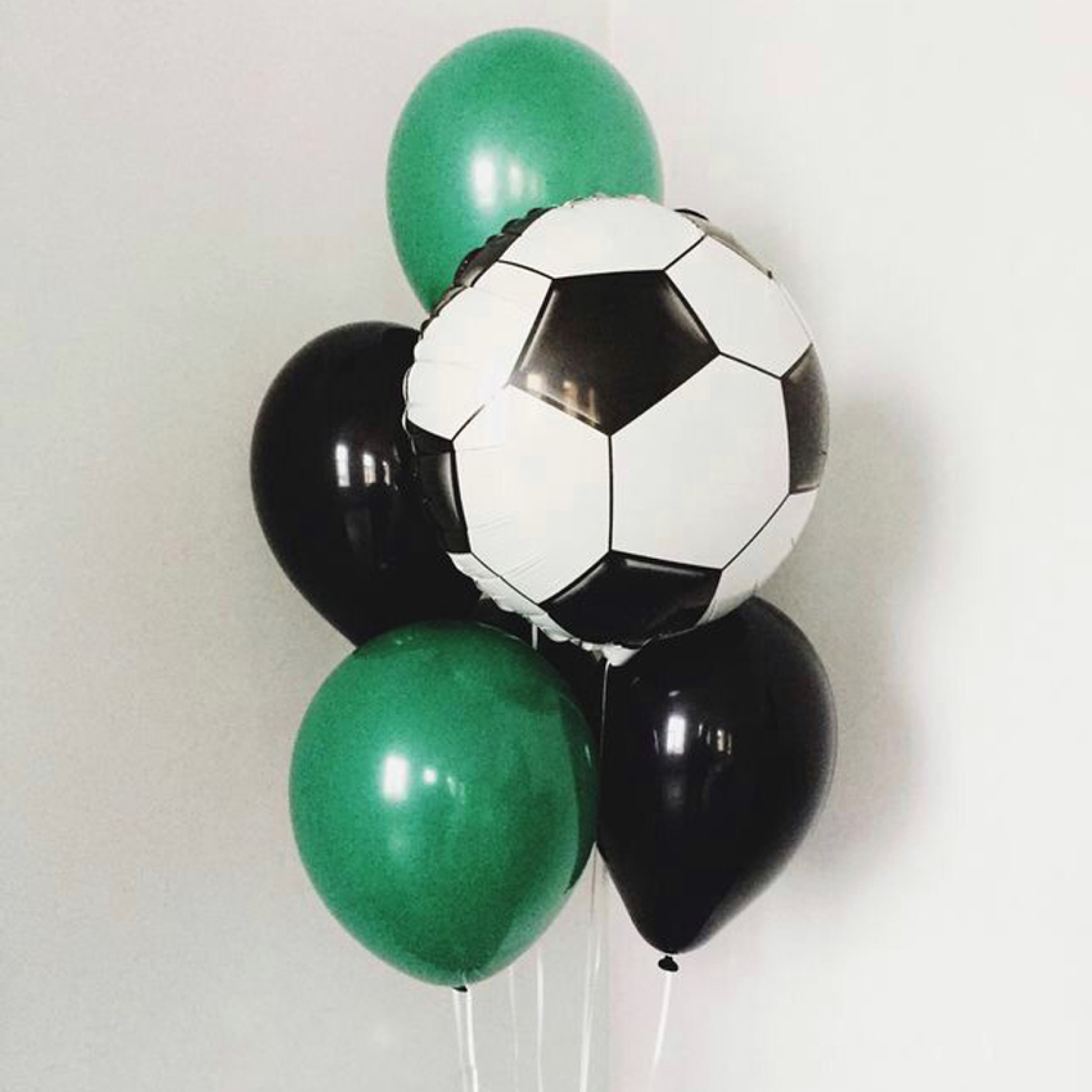Football Helium Balloon Bouquet Dubai – Birthday Theme Package