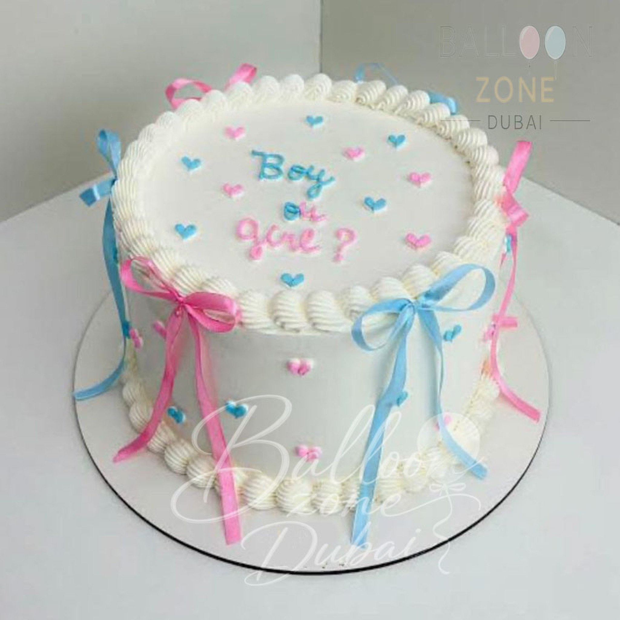 Gender reveal Party Cake