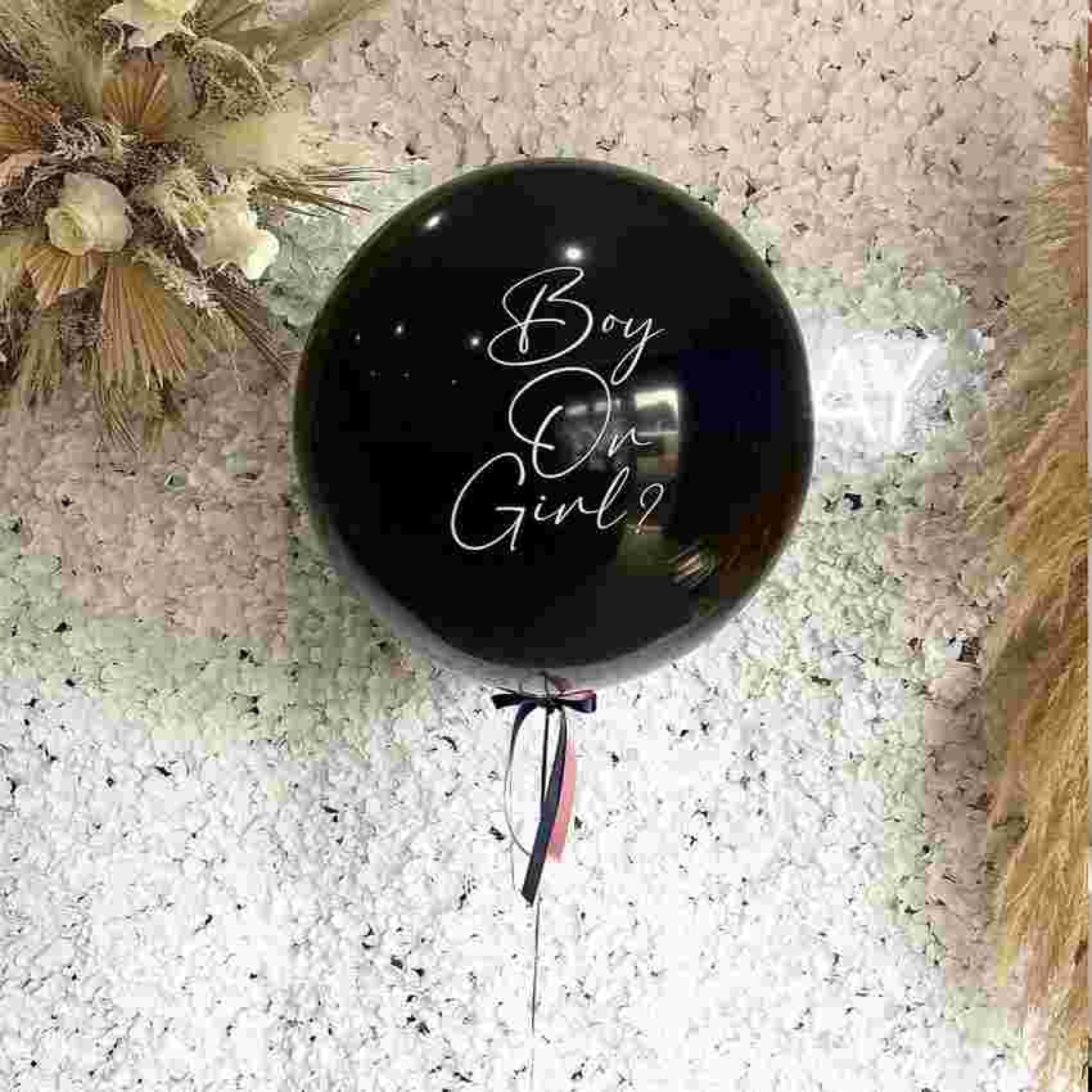Giant Gender Reveal Balloon Surprise