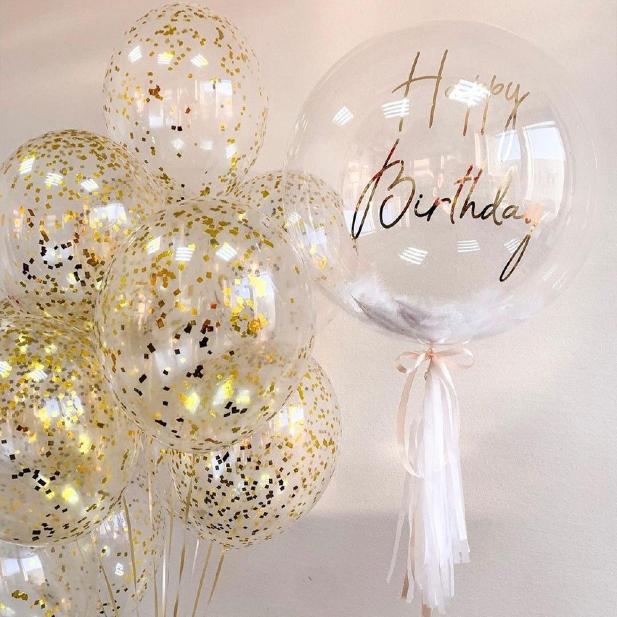 Glitter Burst Balloon Bouquet Set 