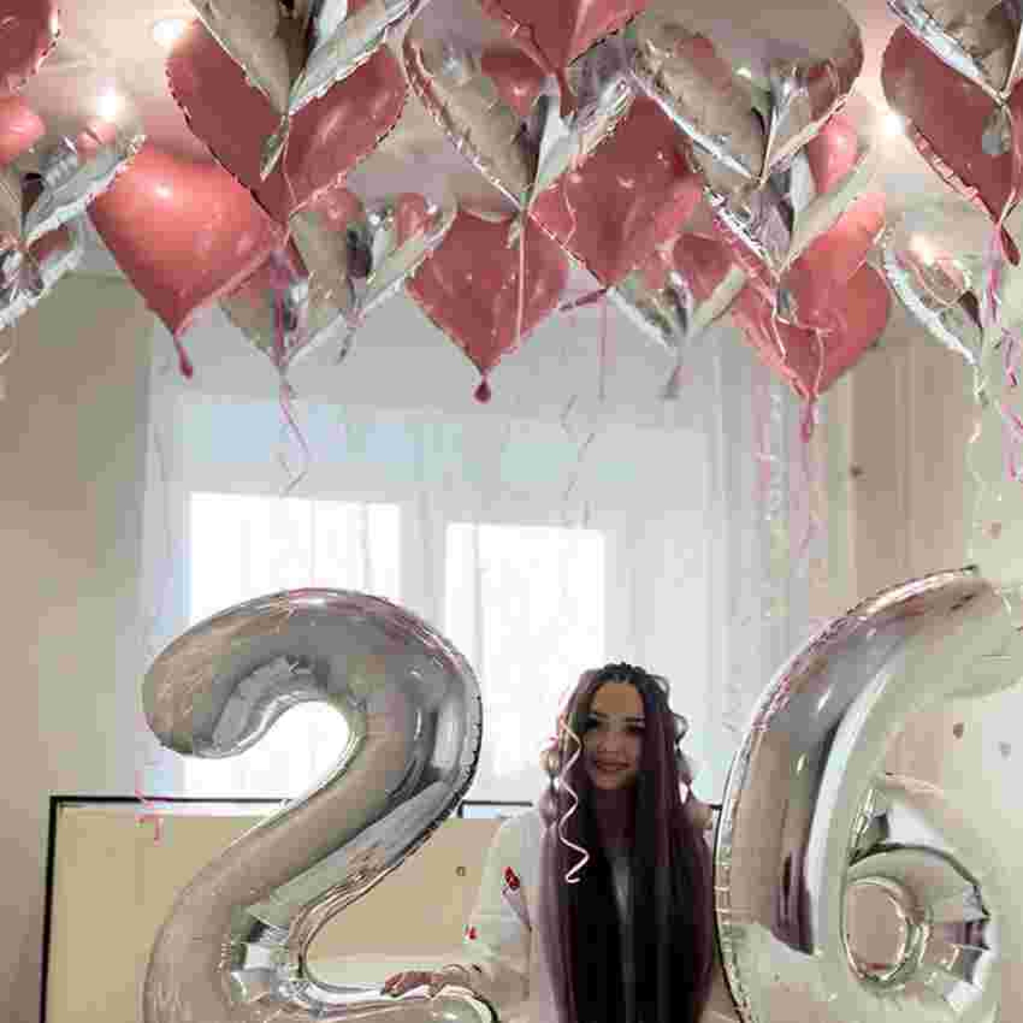 Heart-Themed Hotel Surprise Balloon Decoration Package | Balloon Zone Dubai