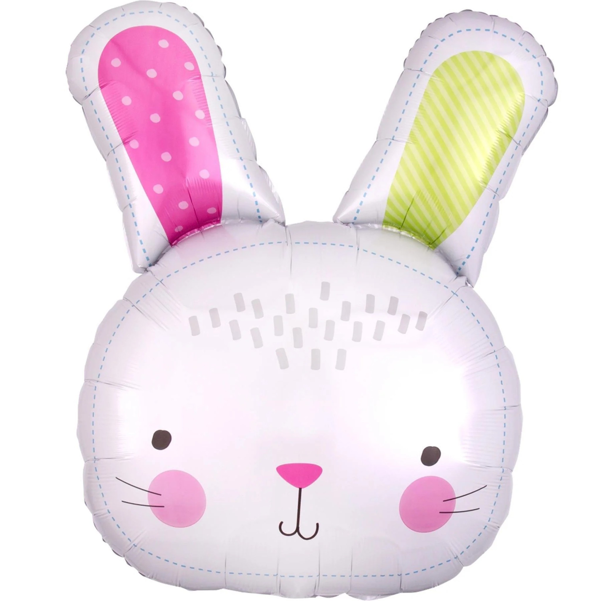 Hello Bunny Easter SuperShape Balloon 60x71cm