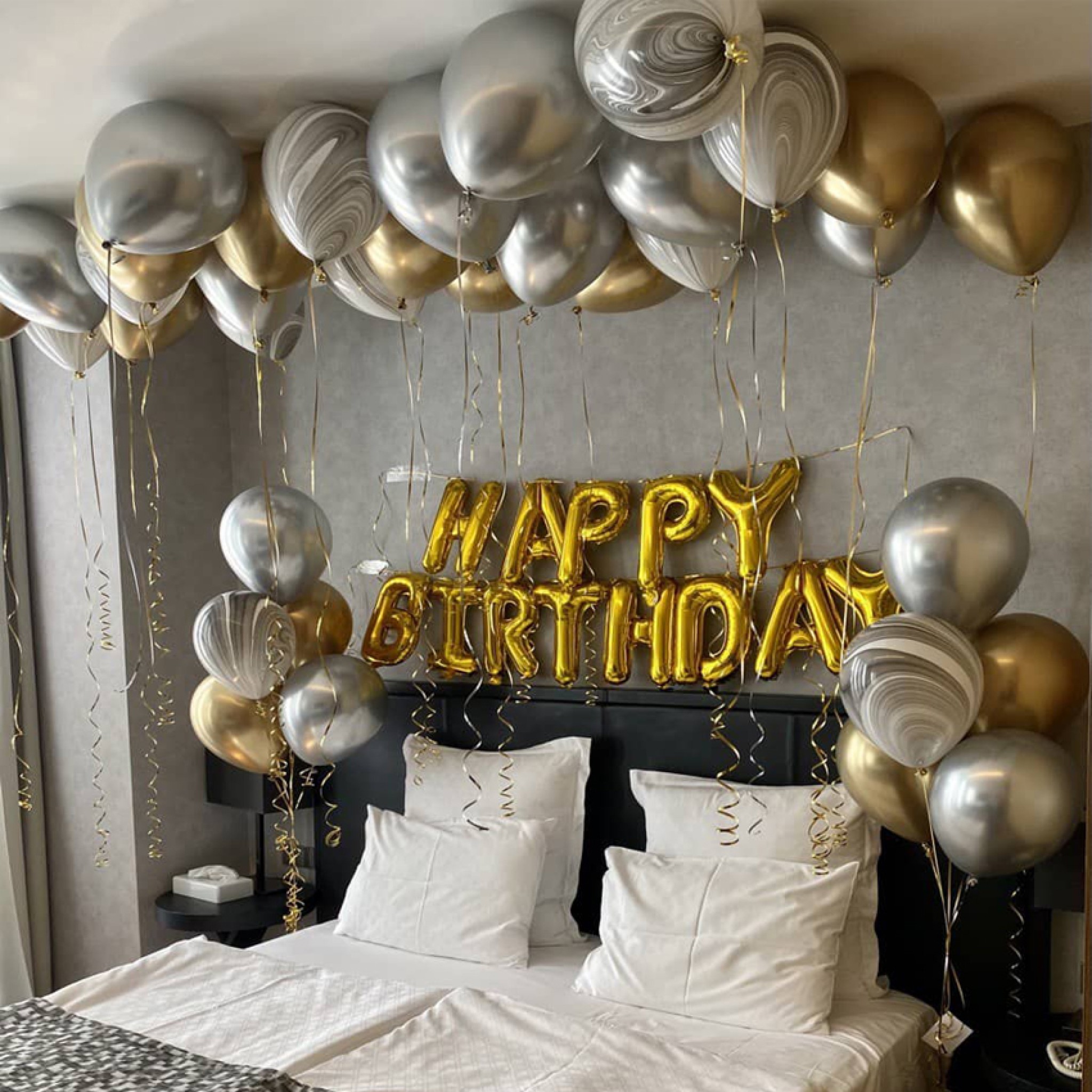 Luxury Hotel Surprise Balloon Decoration â€“ Birthday Celebration