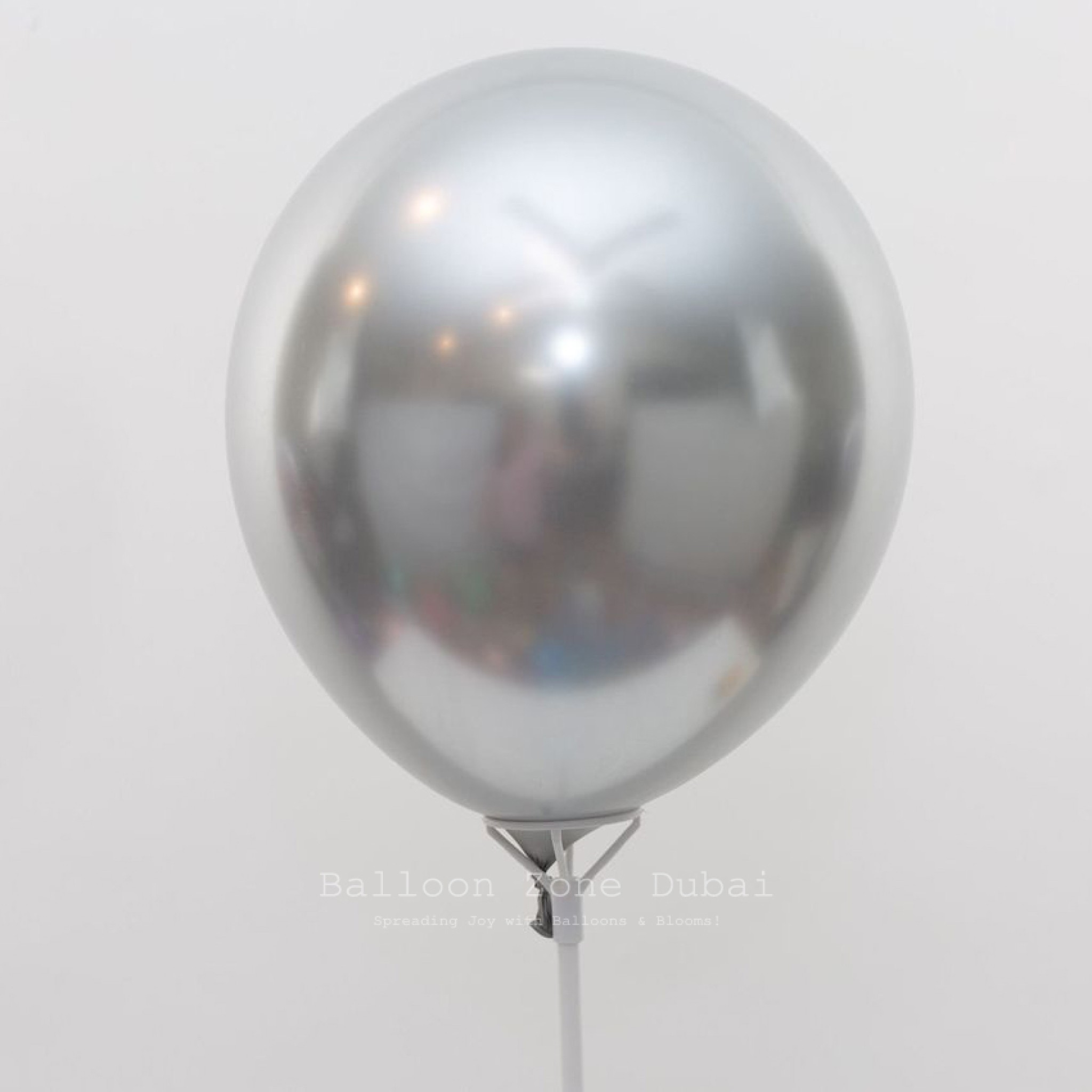 Make Every Celebration Shine with the Chrome Silver Balloon Set