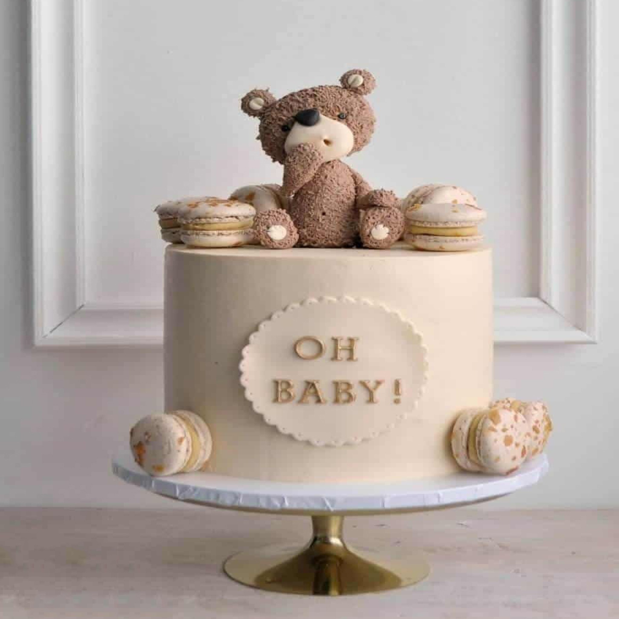Oh Baby cake for baby shower