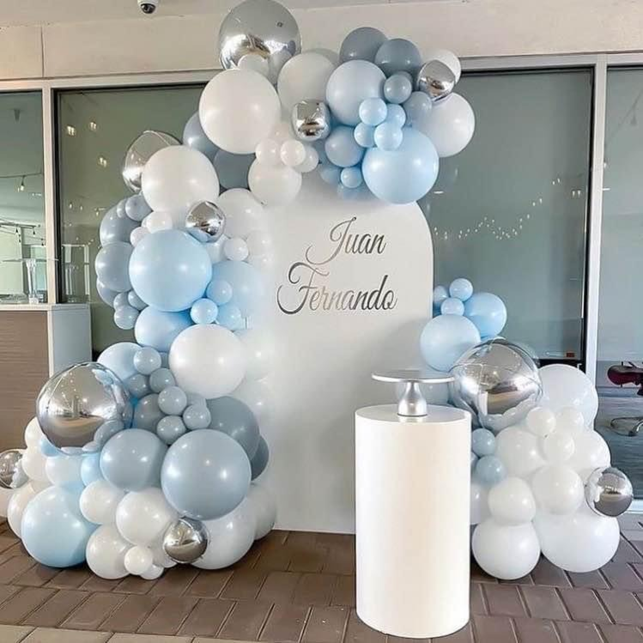 Organic Birthday Balloon Garland Décor (GR#ID010)