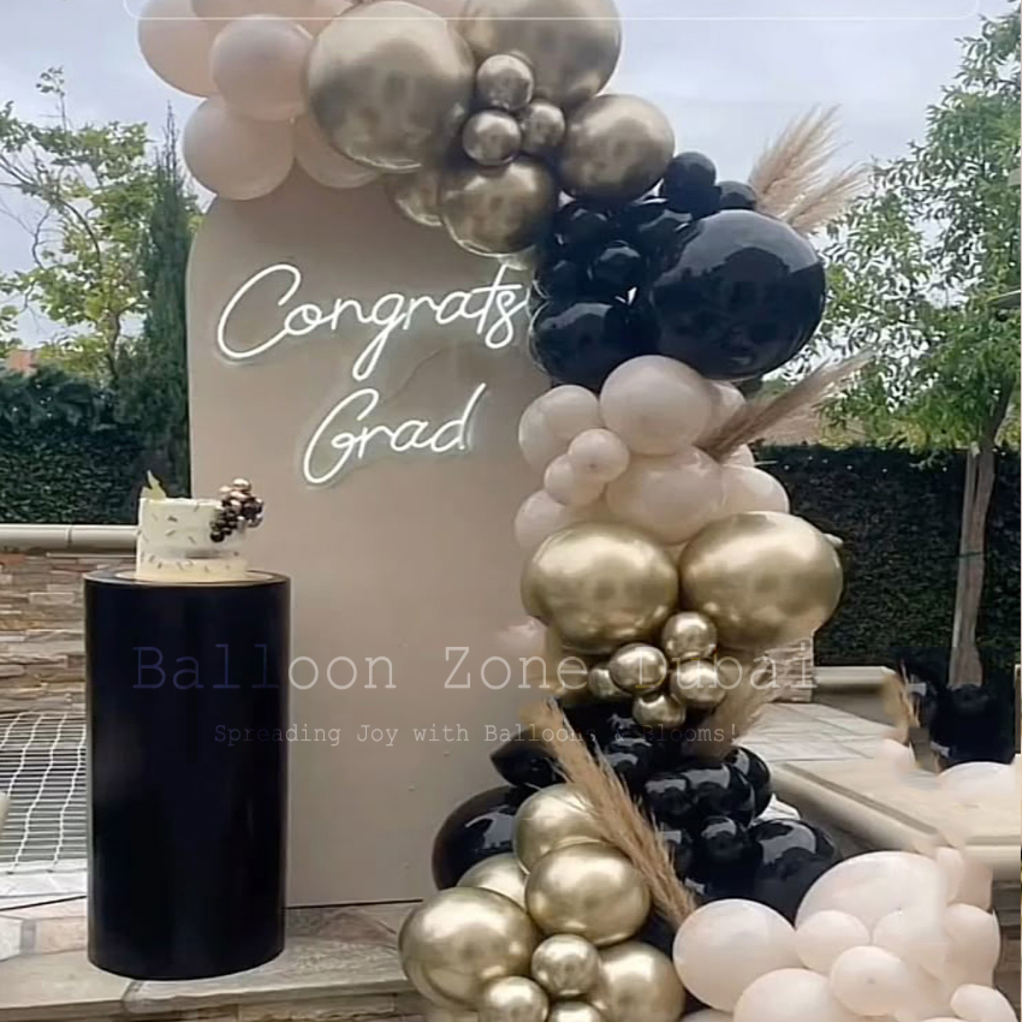 Premium Graduation Artistic Balloon Setup 