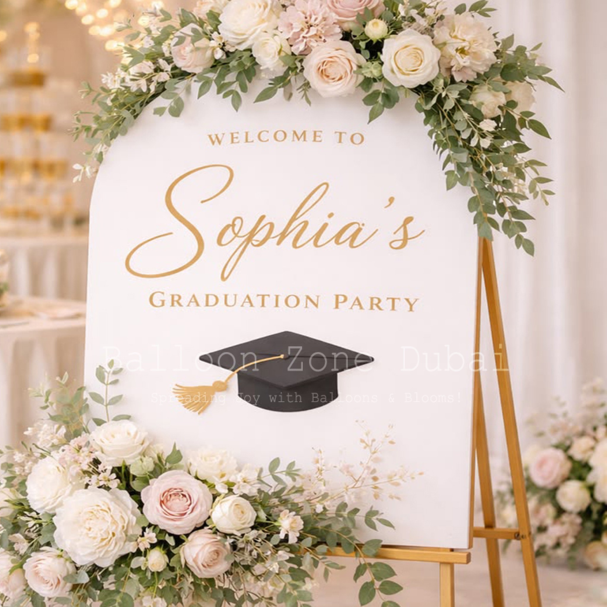 Signature Custom floral Decor Setup 