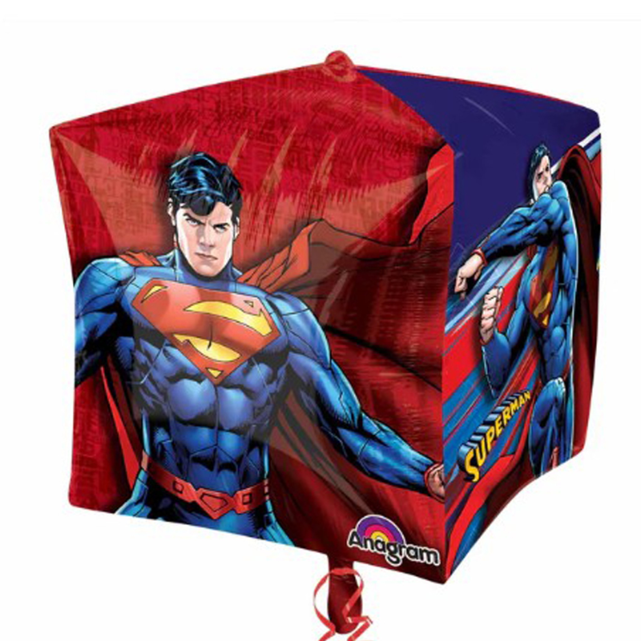 Superman Comics Cubic Foil Balloon